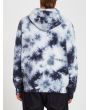 Hombre con sudadera con capucha Volcom Iconic Stone Multi posterior