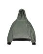 Sudadera con capucha Lightning Bolt Heavy Sea verde para mujer