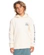 Niño con sudadera con capucha Quiksilver Return To The Sea White