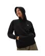 Mujer con sudadera de capucha de corte masculino Vans Flying V negra