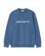 Sudadera Carhartt WIP Carhartt Sweatshirt Azul Sorrento-Blanco para hombre