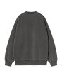 Sudadera Carhartt WIP Vista Sweatshirt Graphite Grament Dyed para hombre posterior