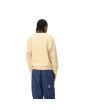 Hombre con sudadera Carhartt WIP American Script Sweatshirt Amarilla posterior