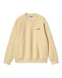 Sudadera holgada Carhartt WIP American Script Sweatshirt Rattan para hombre