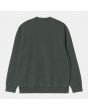 Sudadera Carhartt WIP Pocket Sweat verde para hombre posterior