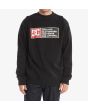 Sudadera sin capucha DC Shoes Density Zone negra para hombre

