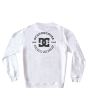 Sudadera DC Shoes Star Pilot blanca para hombre posterior