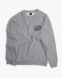 Sudadera Deus Ex Machina Ibiza Address Crew gris para hombre