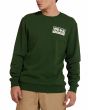 Hombre con Sudadera Deus Ex Machina Nice To See You Crew Verde