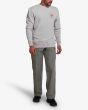Hombre con Sudadera Deus Ex Machina Tenor Crew color Blanco Sucio