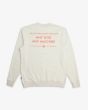 Sudadera Deus Tenor Crew Dirty White para hombre posterior