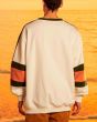 Hombre con Sudadera Lightning Bolt Haring blanca Unisex posterior