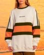Mujer con Sudadera Lightning Bolt Haring blanca Unisex