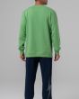 Hombre con Sudadera Lightning Bolt LB Vice Verde posterior