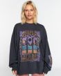 Mujer con Sudadera Oversize Billabong Ride In Negra
