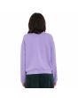 Mujer con sudadera polar Volcom Stone Heart II Morada posterior
