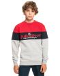 Sudadera sin capucha Quiksilver Beach To School para chicos 8-16 años