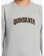 Niño con Sudadera Quiksilver Graphic gris claro logo