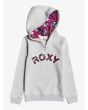 Sudadera con Capucha Roxy Really Love B para Chicas 4 a 16 años en color gris 