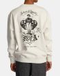 Hombre con sudadera RVCA Invisible Man Blanca