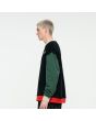 Hombre con Sudadera Santa Cruz Shadowless Dot Negro Multicolor lateral