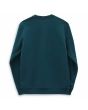 Sudadera polar Vans Core Basic Deep Teal para hombre posterior