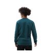 Hombre con sudadera polar Vans Core Basic Deep Teal posterior