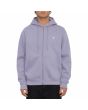 Hombre con sudadera de capucha y cremallera Volcom Single Stone Zip Violeta