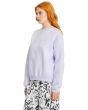 Mujer con Sudadera Volcom Stone Heart Up Dusty Lavender lateral