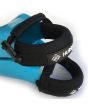 Sujeta aletas para bodyboard Hubboards Hubb Deluxe Fin Tethers negro
