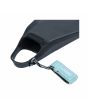 Aleta de bodyboard con sujeta aletas Pride Velcro Fin Tethers Aqua Blue