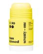 Crema protectora solar invisible en formato barra Seventy One Sun Kissed SPF 50+ Transparente abierta
