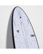 Tabla de Surf Softboard Hayden Shapes Hypto Krypto FutureFlex Soft 6'8" blanca 52,73 Litros Futures quillas