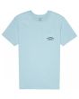 Camiseta de manga corta para hombre Billabong Surfing Goods SS azul celeste frontal