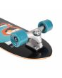 Surfskate Completo Arbor Fat Fish 32in x 10in con eje Carver CX Negro