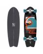 Surfskate Completo Arbor Fat Fish 32in x 10in CX Negro