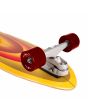 Surfskate Completo Arbor Jordan Brazie 32.5in x 10in C7 Amarillo-Rojo Eje Carver