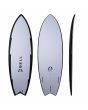 Tabla de surf híbrida Bell Bat Hybrid 6’0'' Lavanda 38,5 Litros