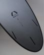 Configuración de quillas Thruster Futures Tabla de surf híbrida Bell Egg Hybrid 6'8 Gris 47,3 Litros 