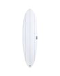 Tabla de Surf Shortboard JS Industries Big Baron 6'2" 34,4 Litros Blanca Twin Fin deck
