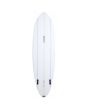 Tabla de Surf Shortboard JS Industries Big Baron 6'6" 42,1L Blanca Twin Fin bottom