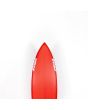 Tabla de Surf Shortboard Pukas Chris Christenson Pegaso 5'8" 32,01L Roja FCS 2 Twin Fin nose