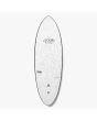 Tabla de surf Shortboard HS Hypto Krypto FutureFlex Softop 6'8'' posterior