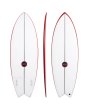 Tabla de surf Shortboard JS Red Baron Summer 5'4" completa