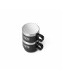 Pack de 2 Tazas de café Yeti Rambler 6oz Espresso Stackable Mugs color negro apiladas