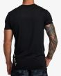 Hombre con Top de manga corta RVCA VA Sport Vent Negro posterior