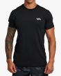 Hombre con Top de manga corta RVCA VA Sport Vent Negro