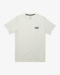 Camiseta deportiva de manga corta RVCA VA Sport Vent Blanca para hombre