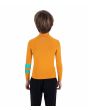 Niño con Chaqueta de Neopreno Hurley Kids Advant 1/1mm Wetsuit Jacket Burnt Sierra espalda