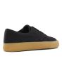 Zapatillas de skateboard Element Topaz C3 negras y rojas para hombre posterior